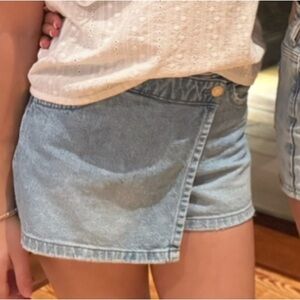 Light Blue Women's Denim Shorts